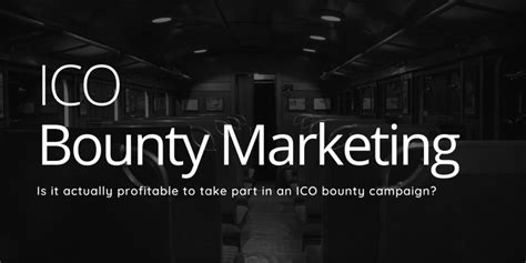 ico bounty marketing